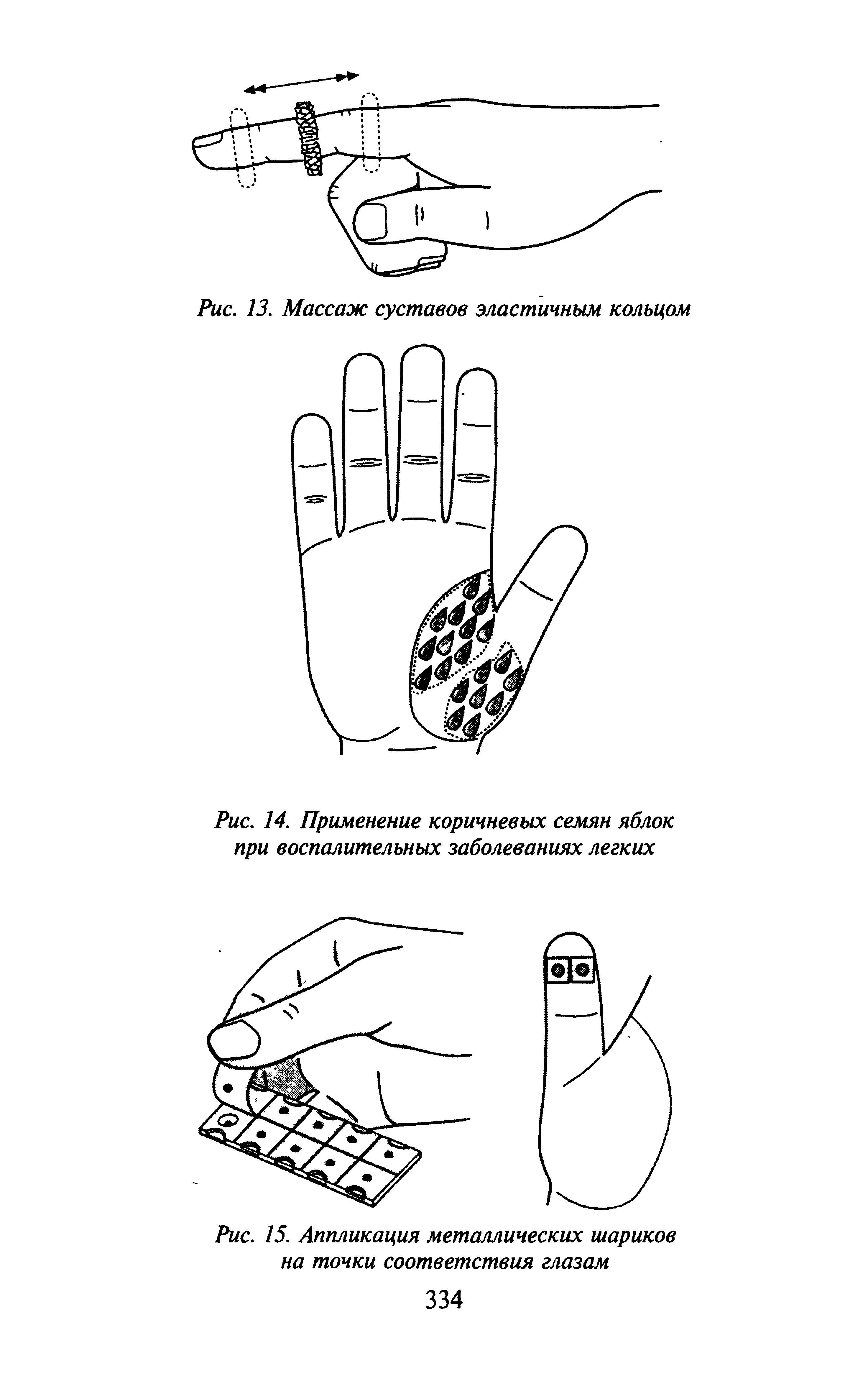 Рис. 14. Применение коричневых семян яблок при воспалительных заболеваниях легких...