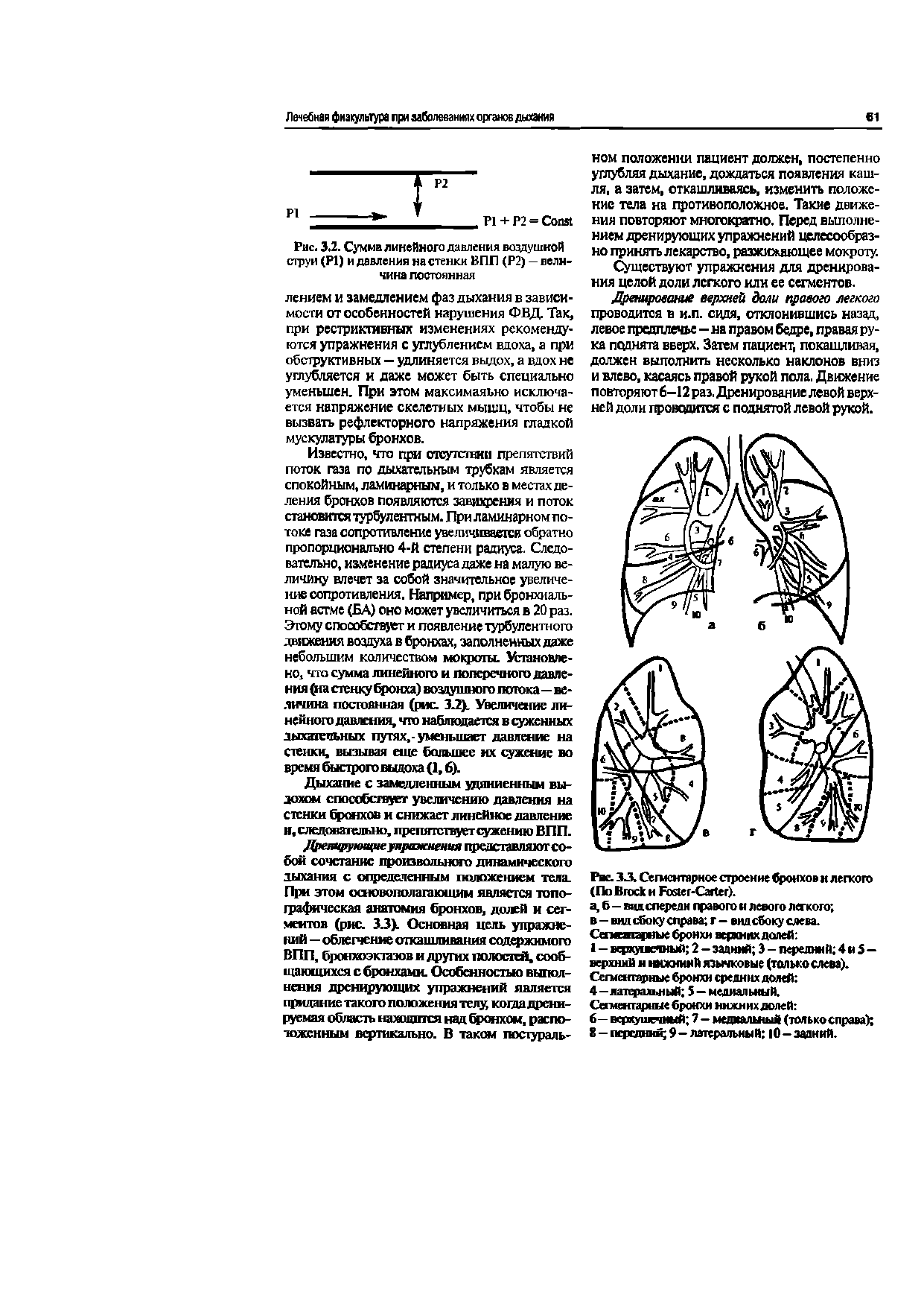 Рис. 3.2. Сумма линейного давления воздушной струи (Р1) и давления настенки ВПП (Р2) — величина постоянная...