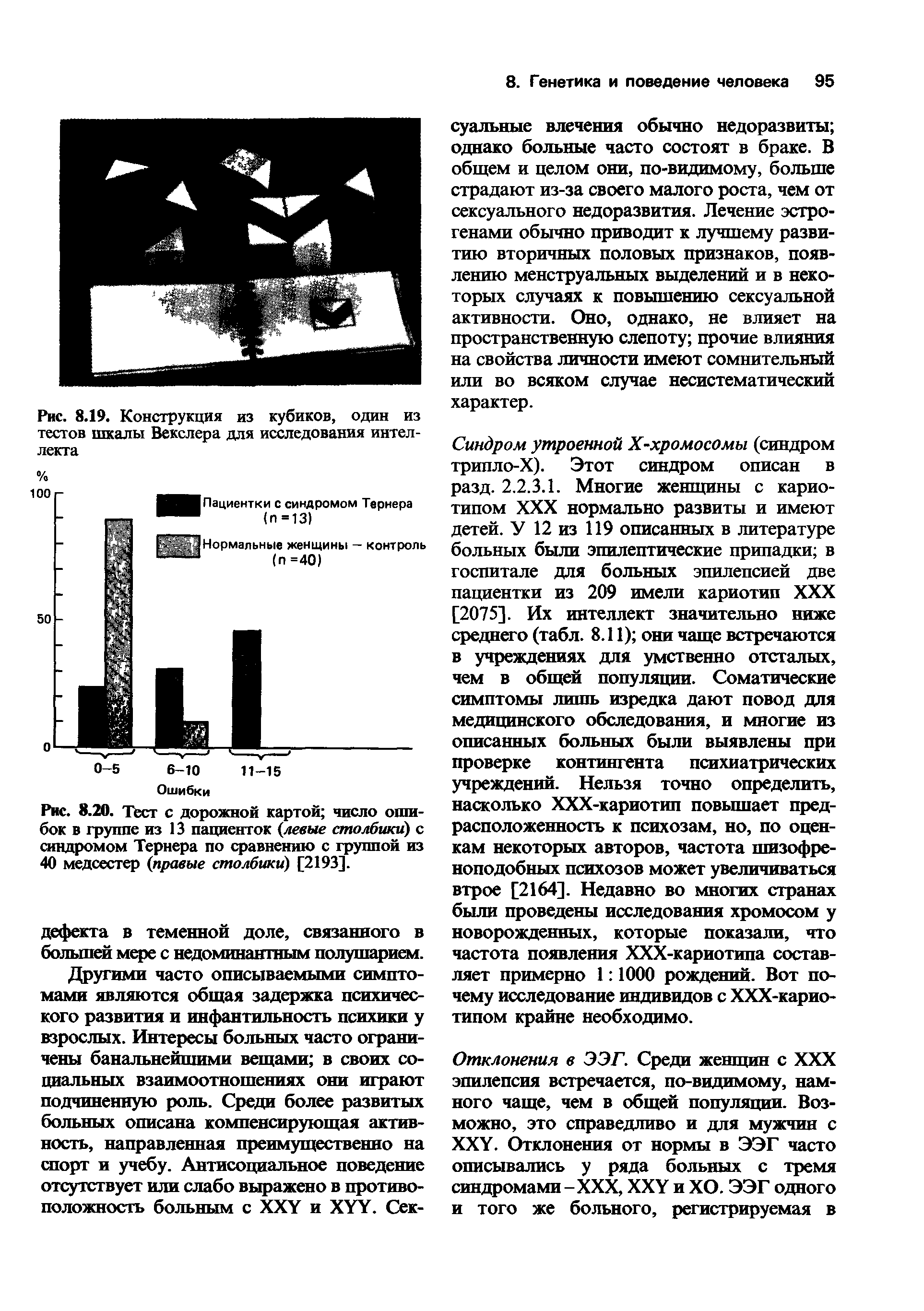 Рис. 8.19. Конструкция из кубиков, один из тестов шкалы Векслера для исследования интеллекта...